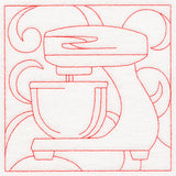 Cozy Kitchen Quilting - Stand Mixer (Double Run)