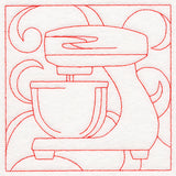 Cozy Kitchen Quilting - Stand Mixer (Double Run)