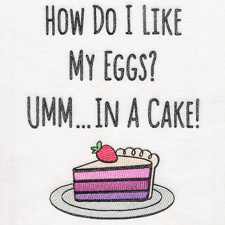 How Do I Like My Eggs