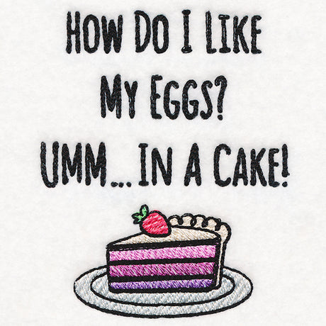 How Do I Like My Eggs