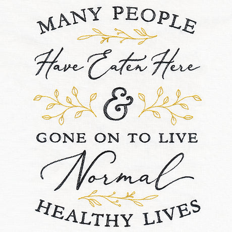 Many People Have Eaten Here