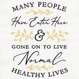 Many People Have Eaten Here