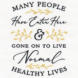 Many People Have Eaten Here