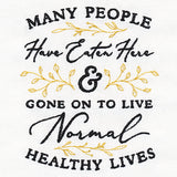 Many People Have Eaten Here