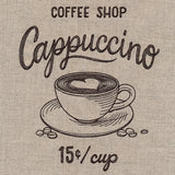 Coffeehouse Sign - Cappuccino