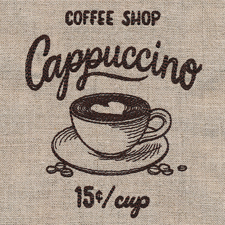 Coffeehouse Sign - Cappuccino