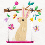 Swinging Spring Bunny