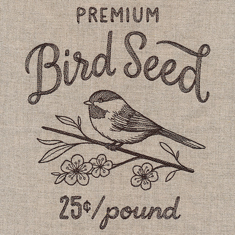Bird Seed Market Sign