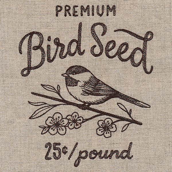 Bird Seed Market Sign