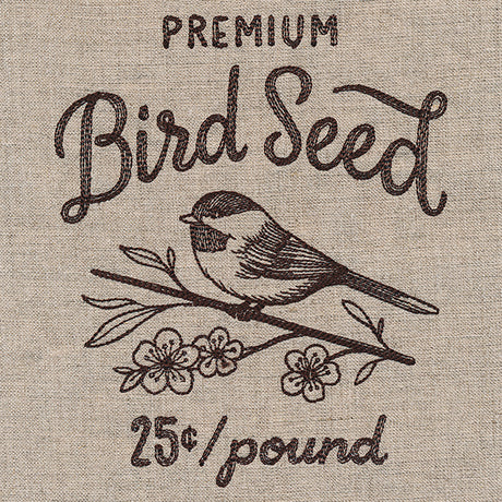 Bird Seed Market Sign