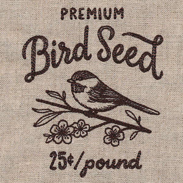 Bird Seed Market Sign