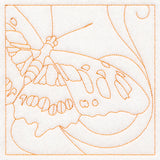 Dazzling Butterfly Quilting Square (Double Run)
