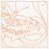 Dazzling Butterfly Quilting Square (Double Run)