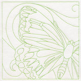 Charming Butterfly Quilting Square (Double Run)