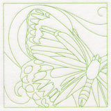 Charming Butterfly Quilting Square (Double Run)
