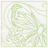 Charming Butterfly Quilting Square (Double Run)