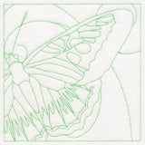 Beautiful Butterfly Quilting Square (Double Run)