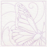 Captivating Butterfly Quilting Square (Double Run)
