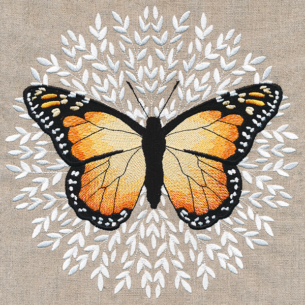Monarch Butterfly Medallion