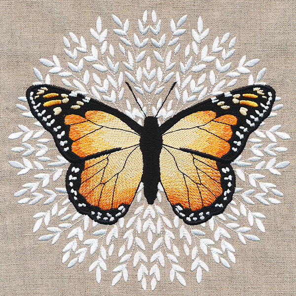 Monarch Butterfly Medallion