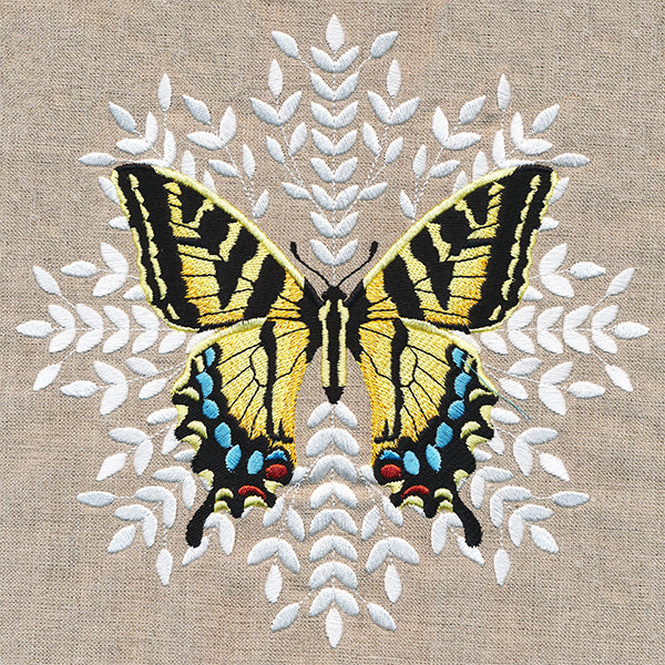 Tiger Swallowtail Butterfly Medallion