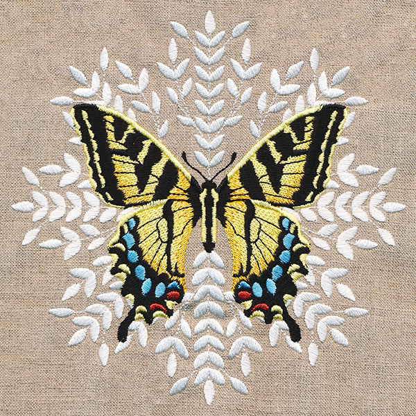 Tiger Swallowtail Butterfly Medallion