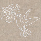 Rustic Garden Hummingbird and Trumpet Vine