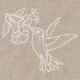 Rustic Garden Hummingbird and Trumpet Vine