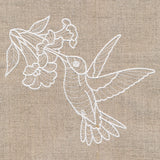 Rustic Garden Hummingbird and Trumpet Vine