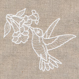 Rustic Garden Hummingbird and Trumpet Vine