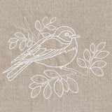 Rustic Garden Mountain Bluebird and Mountain Ash