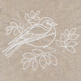 Rustic Garden Mountain Bluebird and Mountain Ash