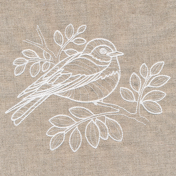 Rustic Garden Mountain Bluebird and Mountain Ash