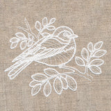 Rustic Garden Mountain Bluebird and Mountain Ash