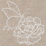 Rustic Garden Butterfly and Peony