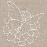 Rustic Garden Butterfly and Zinnia