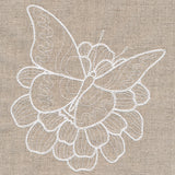 Rustic Garden Butterfly and Zinnia