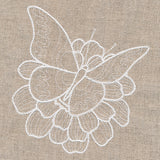 Rustic Garden Butterfly and Zinnia