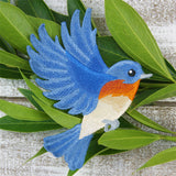 Free-Flying Bluebird (In-the-Hoop)