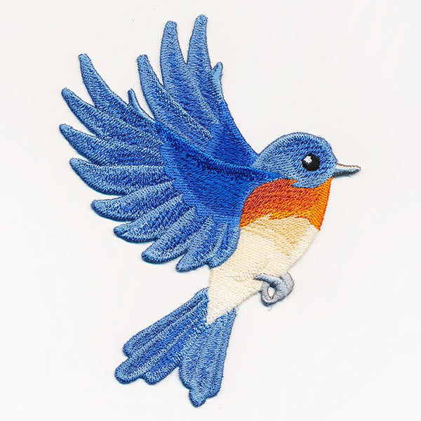 Free-Flying Bluebird (In-the-Hoop)