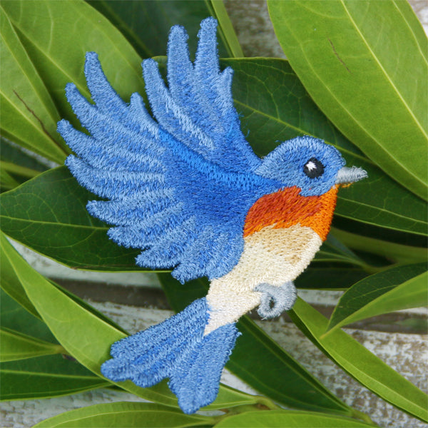 Free-Flying Bluebird (In-the-Hoop)