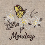 Blessed Monday - Clouded Sulfur & Star of Bethlehem