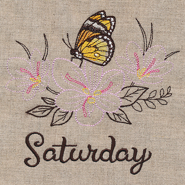 Blessed Saturday - Painted Tiger & Saffron