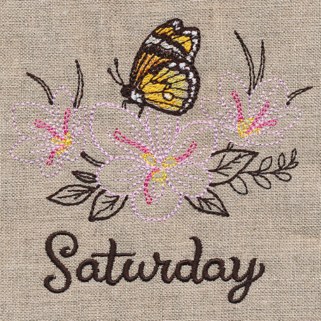 Blessed Saturday - Painted Tiger & Saffron