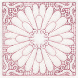 Blooming Beauty Aster (Trapunto)