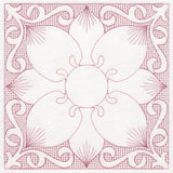 Blooming Beauty Clematis (Trapunto)