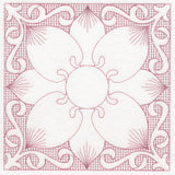 Blooming Beauty Clematis (Trapunto)