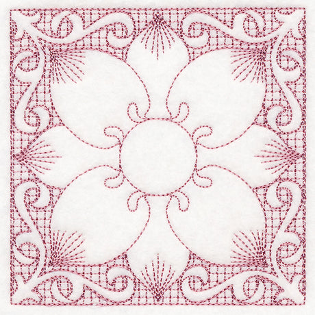 Blooming Beauty Clematis (Trapunto)