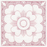 Blooming Beauty Wild Rose (Trapunto)