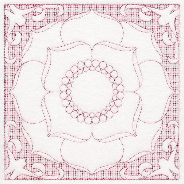 Blooming Beauty Magnolia (Trapunto)